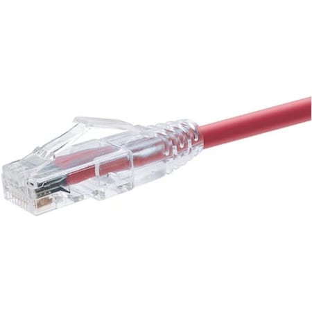 Unirise Usa GROUP 9 FOOT CAT6 SNAGLESS CLEARFIT PATCH CABLE RED -  CAT6 PATCH CABLE CAT6 10106